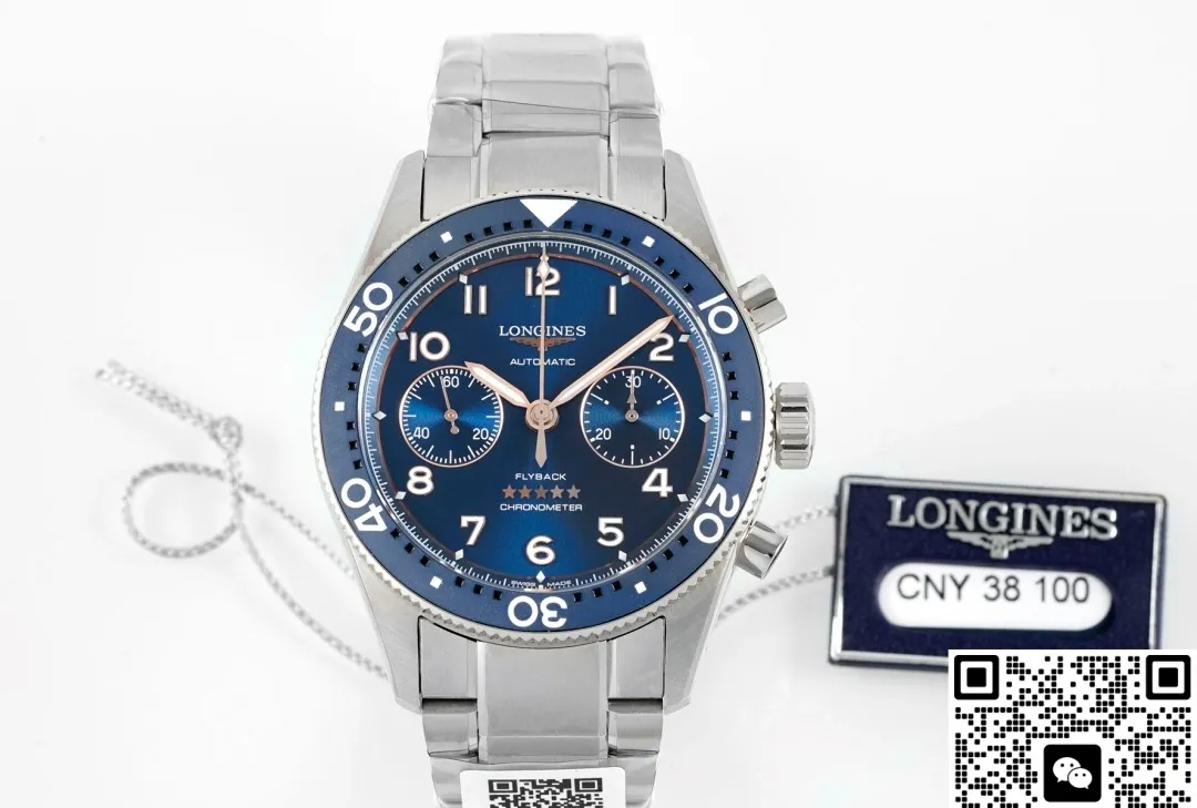 AF Factory Longines Spirit L3.821.4.93.6 1:1 Best Edition Replica Watch
